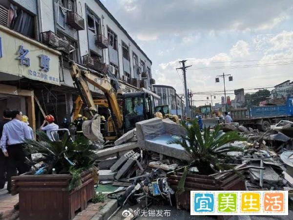 无锡小吃店发生燃气爆炸,已造成9死10伤,救援画面太揪心
