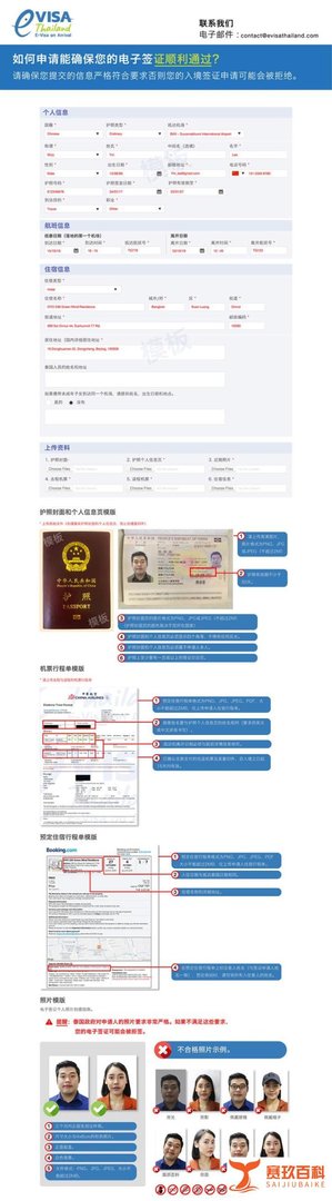 泰国电子落地签解读：我们免签证费但是收手续费