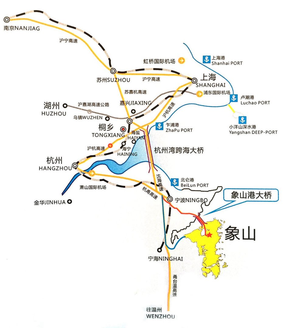 象山二日游最佳路线