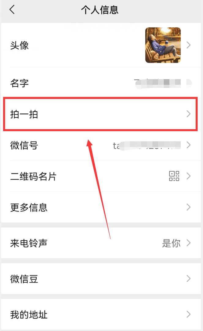 微信拍一拍怎么设置放烟花?