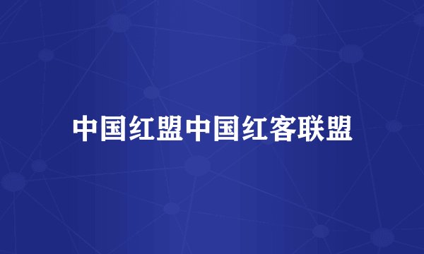中国红盟中国红客联盟