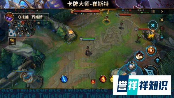英雄联盟手游中单卡牌大师进阶教学,落地金身打团简直不要太舒服