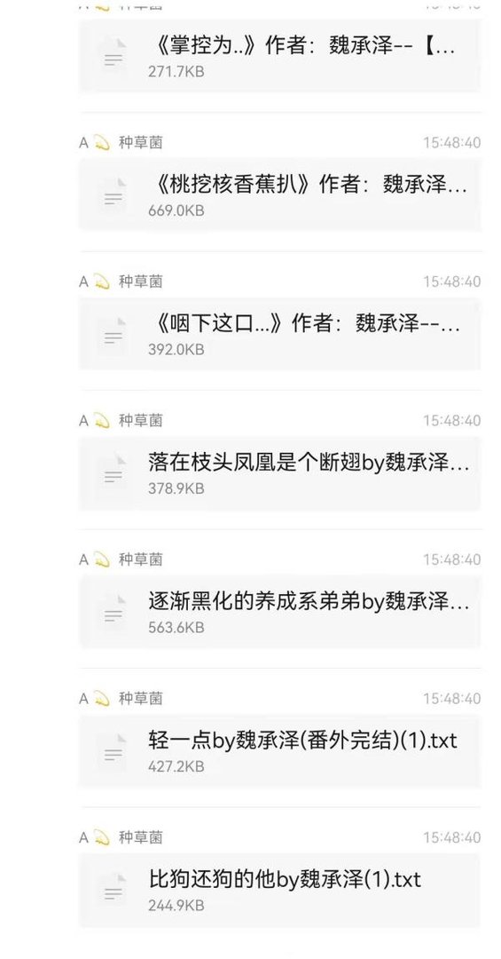 魏承泽这个作者有多少人知道？太狠了，也很厉害，全部小说合集23本，本本都是此类天花板！！