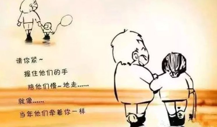 我陪你长大你陪我变老的唯美句子