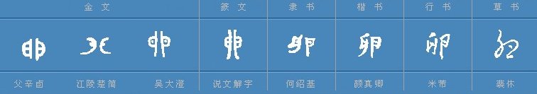 卵字的偏旁有哪些？