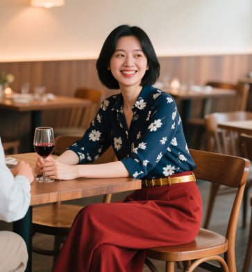 酒红色裤子配什么颜色上衣