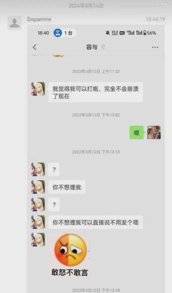 被控诉猥亵、强奸的人大硕士晒聊天纪录,女方发长文驳斥