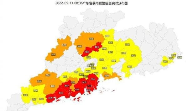 【#广州天气回应暴雨为何没下# 】