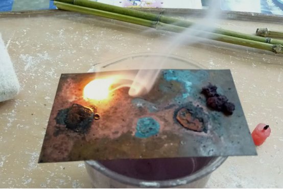 红磷燃烧的化学反应式