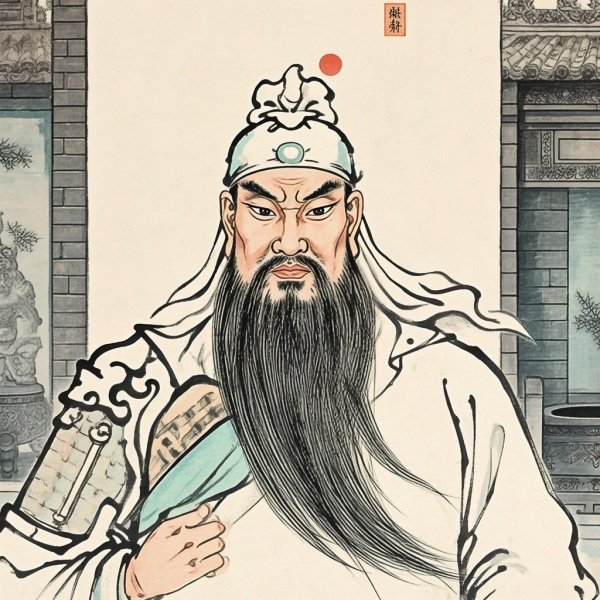 关公髯是什么意思