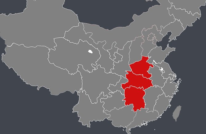 中国按大区划分华北、东北、华东、华中、华南、西南、西北各包括哪些省份?