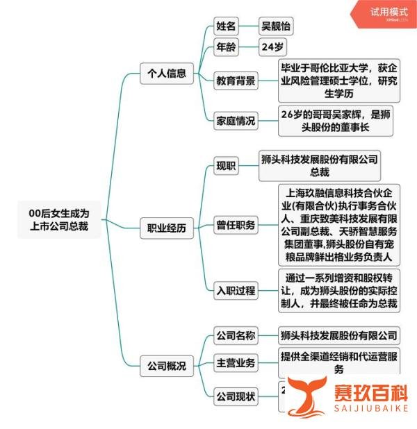 00后女生成为上市公司总裁