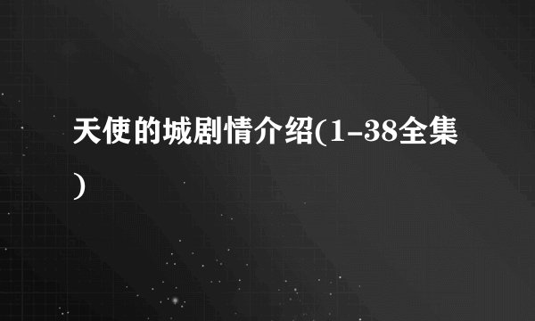天使的城剧情介绍(1-38全集)