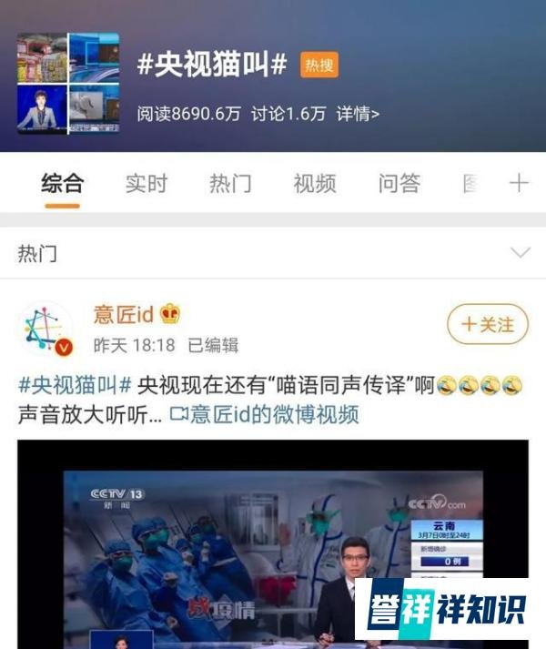 央视猫叫上热搜!多档新闻直播出现喵喵声...网友乐了!
