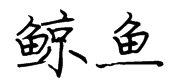 “金鱼”和“鲸鱼”怎么拼写?