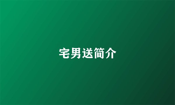 宅男送简介