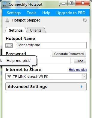 connectify如何设置