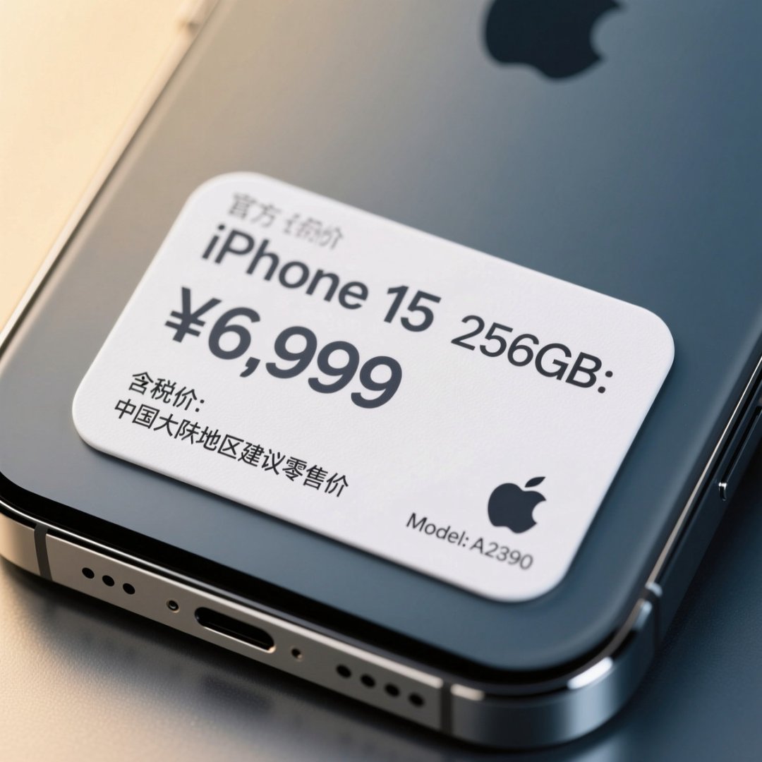 苹果15官方价格