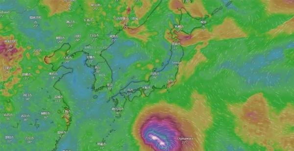 10号台风行动路线确定,不来中国,预报:登陆日本前加强到14级