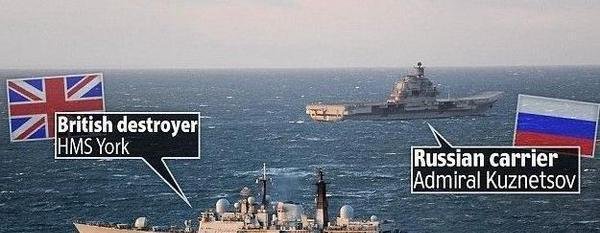 俄军舰、苏-24M战斗机开火驱离英舰：投射4枚炸弹“警告式轰炸”