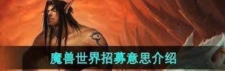 魔兽世界战友招募系统详解-魔兽世界战友招募全指南