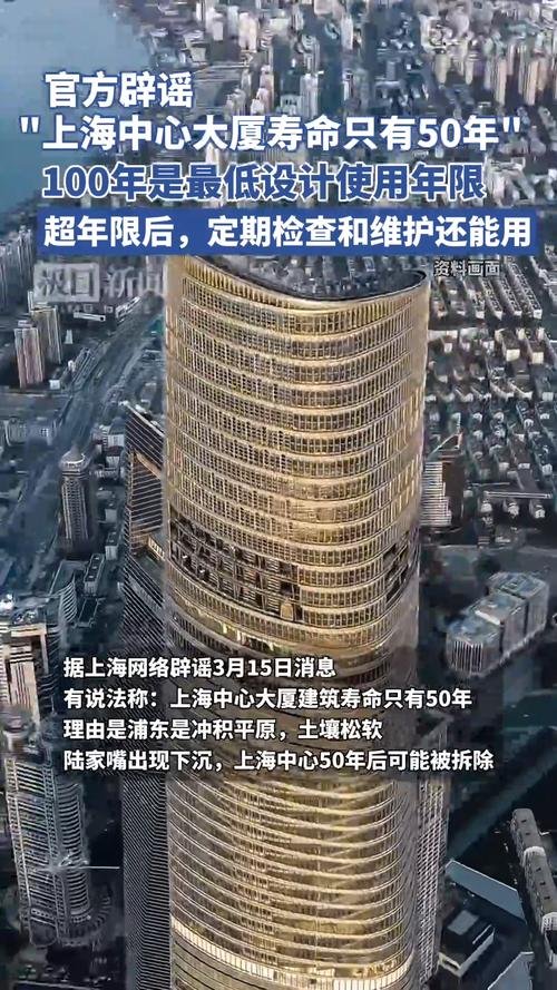 为什么不能超过上海中心大厦，为什么上海中心大厦只能用50年