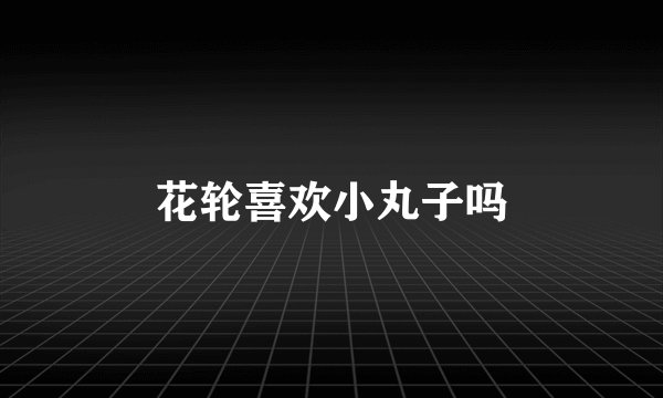 花轮喜欢小丸子吗