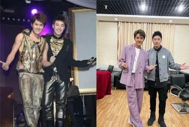 潘玮柏吴克群合影姿势上热搜，为何时隔8年仍没有变？