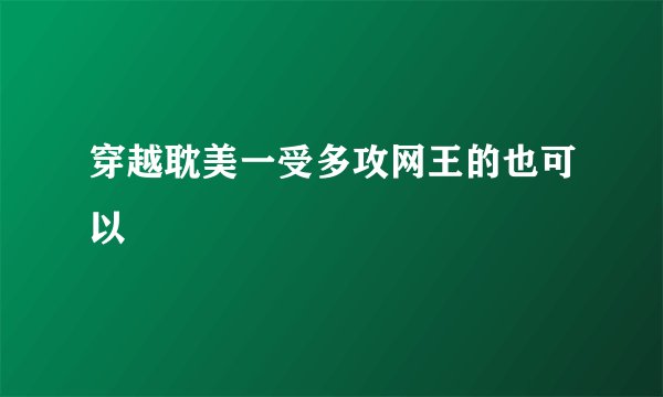 穿越耽美一受多攻网王的也可以