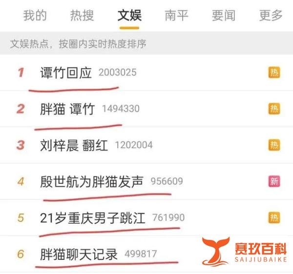 谭竹称多次被胖猫冷暴力，真相到底是什么？