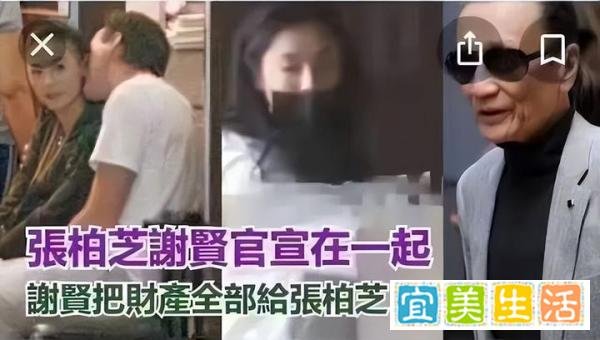 港媒爆张柏芝三胎儿子身世，生父是谢贤，这些媒体真是毫无下限