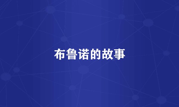 布鲁诺的故事