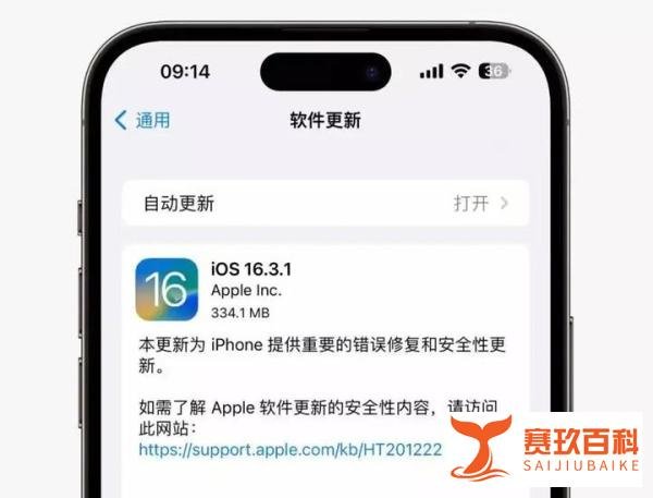 iOS16.3.1 正式版来了，真快！