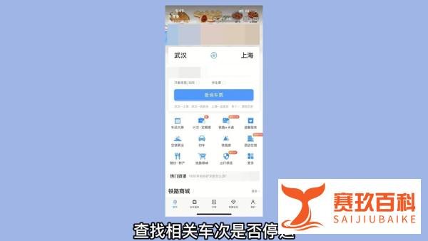 12306火车停运公告在哪里看