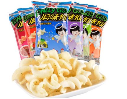 浪味仙包装袋上的英文Lonely God是什么意思 ？有什么含义吗？