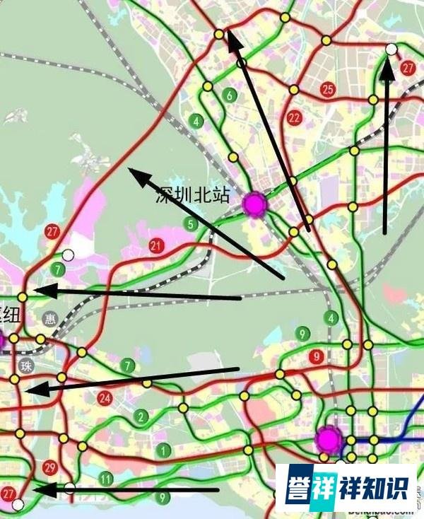网曝深圳地铁五期规划，15、17、18、21、22、24、27号线纳入