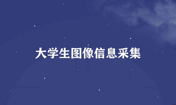 大学生图像信息采集